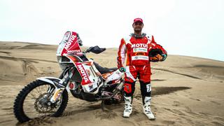 Agarra cancha: español Israel Borrell se prepara para el Dakar 2019 en las dunas de San Bartolo
