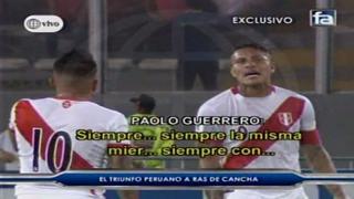 Selección Peruana: la furia de Paolo Guerrero tras el gol de Uruguay