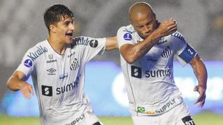 Con lo justo: Santos venció 2-1 a Libertad por los cuartos de la Sudamericana