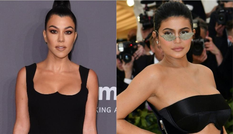 Kourtney Kardashian reconoció sentirse presionada por el rápido éxito de Kylie Jenner. (Foto: AFP)