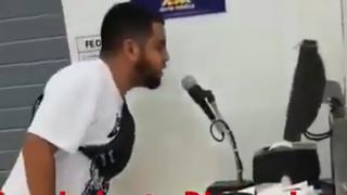Hincha de la Selección Peruana le cantó a la bicolor por los parlantes de un supermercado [VIDEO]