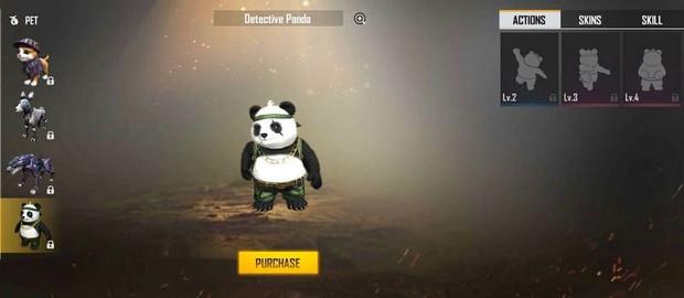 Detective Panda | Free Fire Mascot