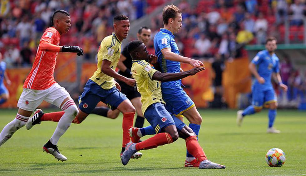 Colombia cayó ante Ucrania y quedó fuera del Mundial Sub 20 (Getty)