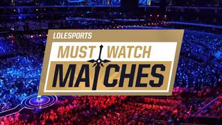 League of Legends lanza 'Must Watch Matches' para que no te pierdas las partidas más emocionantes