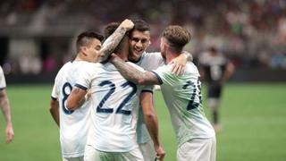 ¡Lautaro nomás! Argentina goleó 4-0 a México con 'triplete' de Martínez en amistoso internacional