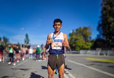 Frank Luján Sánchez entra a la historia como el peruano más rápido en debutar en un maratón