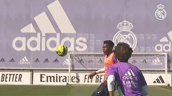Real Madrid se prepara para enfrentarse a Valencia. (Video: Twitter / Real Madrid)