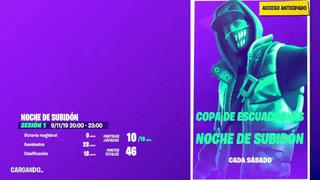 Fortnite: todo sobre el nuevo evento ‘Noches de Subidón’