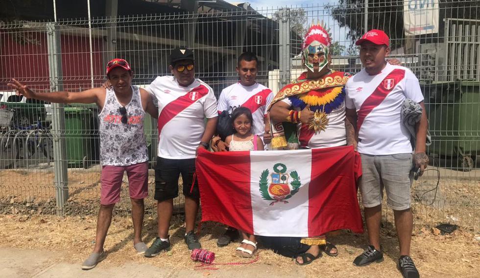 Perú vs. Paraguay por el Sudamericano Sub 20 se vive en las afueras del Estadio Fiscal (Foto: Eduardo Combe / Enviado especial en Chile)