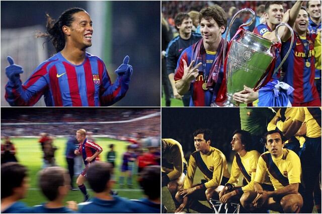 El mejor once en la historia del Barcelona. (Getty)
