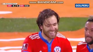 Definición exquisita: Ben Brereton y su golazo para el 3-0 del Chile vs. Venezuela [VIDEO]