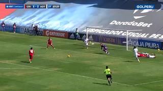 Partido liquidado: el gol de Jesús Castillo para el 4-2 de Sporting Cristal sobre ADT [VIDEO]