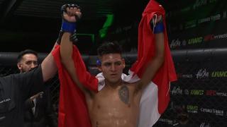 ¡Triunfo internacional! Peruano James Llontop ganó en evento que fue transmitido por UFC Fight Pass