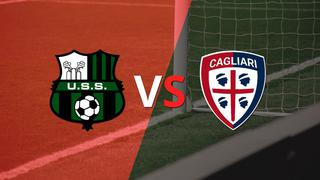 Sassuolo y Cagliari empatan 1-1 y se van a los vestuarios