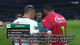 “¿Me estás amenazando?”: la tensa discusión entre Jesús Corona y el árbitro del Toluca vs. Cruz Azul [VIDEO]