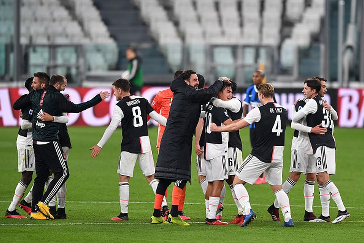 Juventus anunció la rebaja salarial de sus jugadores y cuerpo técnico. (Foto: Getty Images)