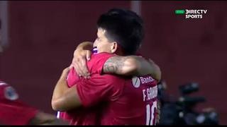 Pablo Hernández colocó el primer gol a favor de los argentinos en el Binacional vs. Independiente [VIDEO]
