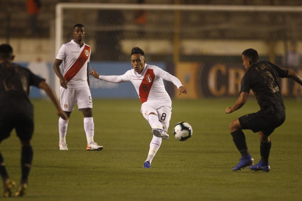 El 5 de junio del 2019, con la conducción de Ricardo Gareca, la Selección Peruana se impuso por 1-0 sobre la selección de Costa Rica con gol anotado por Christian Cueva. (Foto GEC Archivo)