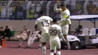 Cayó el primero del ‘Bicho’: gol de Cristiano Ronaldo para el 1-0 del Al Nassr vs. Al Adalah