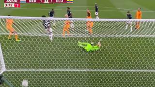 Polémica en el Ecuador vs. Países Bajos por el gol anulado a Estupiñán [VIDEO]