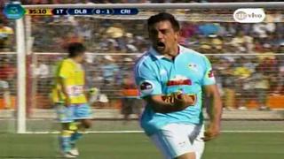 Sporting Cristal: Diego Ifrán marcó gran gol de tiro libre frente a La Bocana