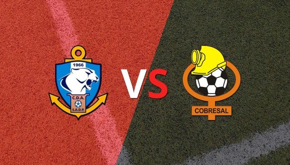 Comenzó el segundo tiempo y D. Antofagasta está empatando con Cobresal en el estadio Tierra de Campeones