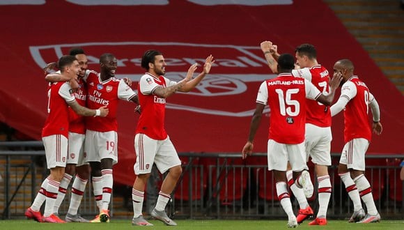 Arsenal venció 2-0 al Manchester City por las semifinales de la FA Cup (Foto: Getty Images)