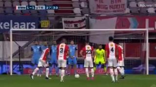 ¡De qué planeta viniste! Miguel Araujo marcó un golazo de tiro libre con FC Emmen [VIDEO]