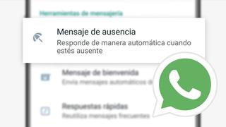 WhatsApp: el truco para que la app conteste por ti cuando te encuentres desconectado