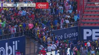 ¡Suspendido por violencia! Querétaro vs San Luis se detuvo por violenta pelea campal en las tribunas