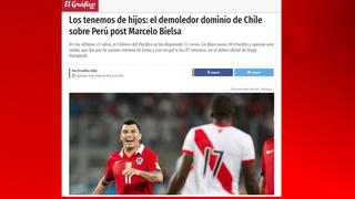 "Los tenemos de hijos", así vive la prensa de Chile el partido ante la Selección Peruana [FOTOS]