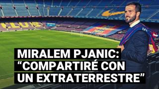 Miralem Pjanic y sus expectativas al jugar con Lionel Messi en Barcelona