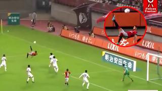 Video viral: Impactante gol de ‘chalaca’ en Japón maravilla al mundo