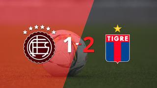 Victoria apretada de Tigre por 2-1 sobre Lanús