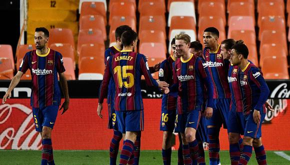 Barcelona Vs Valencia 3 2 Goles Video Y Resumen En Mestalla Por Laliga Santander Futbol Internacional Depor [ 330 x 580 Pixel ]