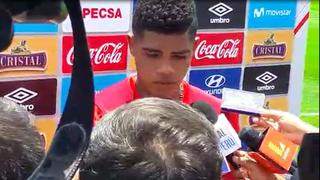 Wilder Cartagena: "Los hinchas no deben emocionarse aún con el Mundial" [VIDEO]