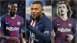 Barcelona pierde la cabeza por Mbappé: Griezmann, Dembélé y 120 millones de euros para ficharlo