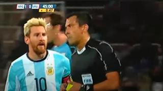 Otra ‘perlita’ de Bascuñán: ya enloqueció a Messi con un polémico arbitraje por Eliminatorias [VIDEO]