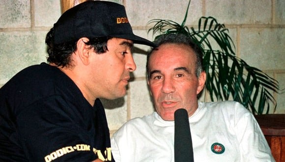 Alfredo Cahe fue el doctor de Diego Maradona durante 30 años.