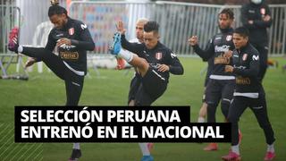 Perú vs. Colombia: Selección Peruana realizó entrenamiento en el Estadio Nacional