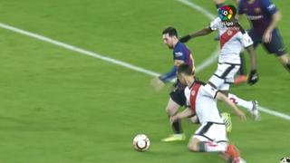 Si todos fueran como él.... Messi dio el mejor ejemplo de Fair Play ante Rayo y enaltece su figura [VIDEO]