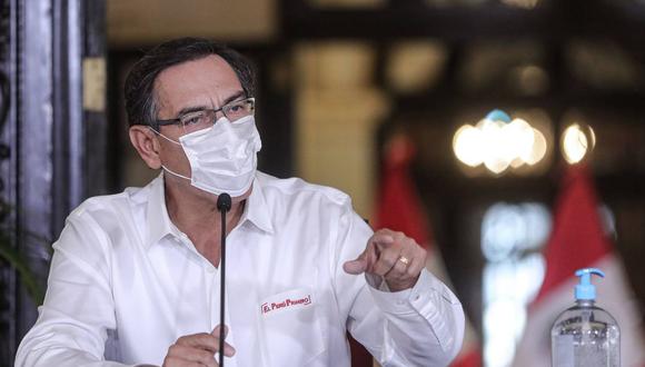 El presidente Martín Vizcarra informa las medidas que se están tomando para combatir el coronavirus en el Perú.