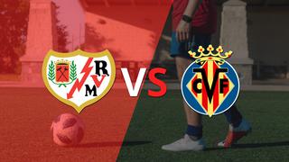 Termina el primer tiempo con una victoria para Villarreal vs Rayo Vallecano por 4-1