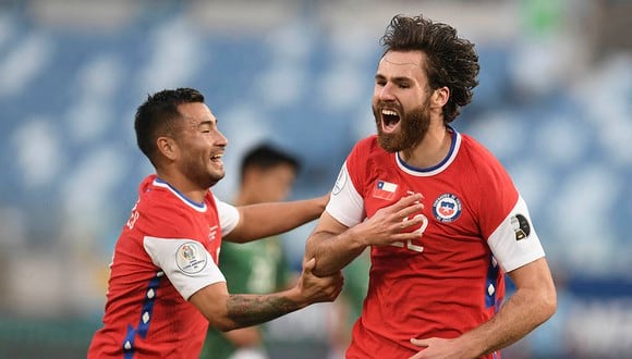 Con gol Ben Brereton, Chile venció a Bolivia por la mínima por Copa América 2021.  | Foto: AFP