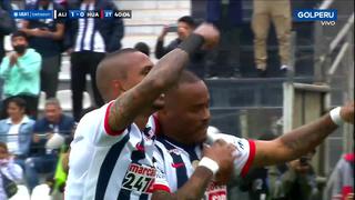 ¡Desató la fiesta! El gol de Wilmer Aguirre para darle el triunfo a Alianza Lima [VIDEO]
