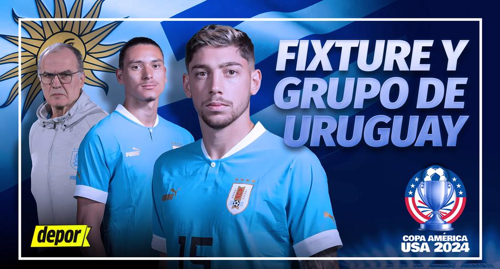 Grupo de Uruguay en Copa América 2024: fixture completo, partidos y rivales