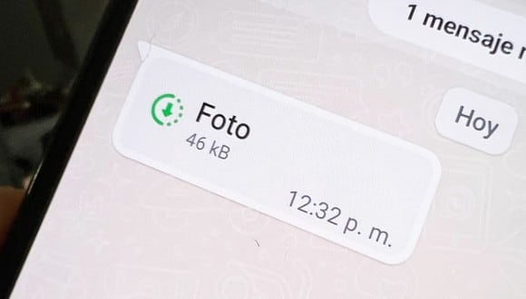 ¿Sabes cómo guarda una foto o video que desaparece en tu celula Android? Usa este truco en WhatsApp. (Foto: MAG - Rommel Yupanqui)