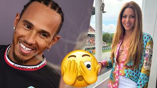 ¿Romance a la vista? Shakira y Lewis Hamilton juntos en un evento de Fórmula 1