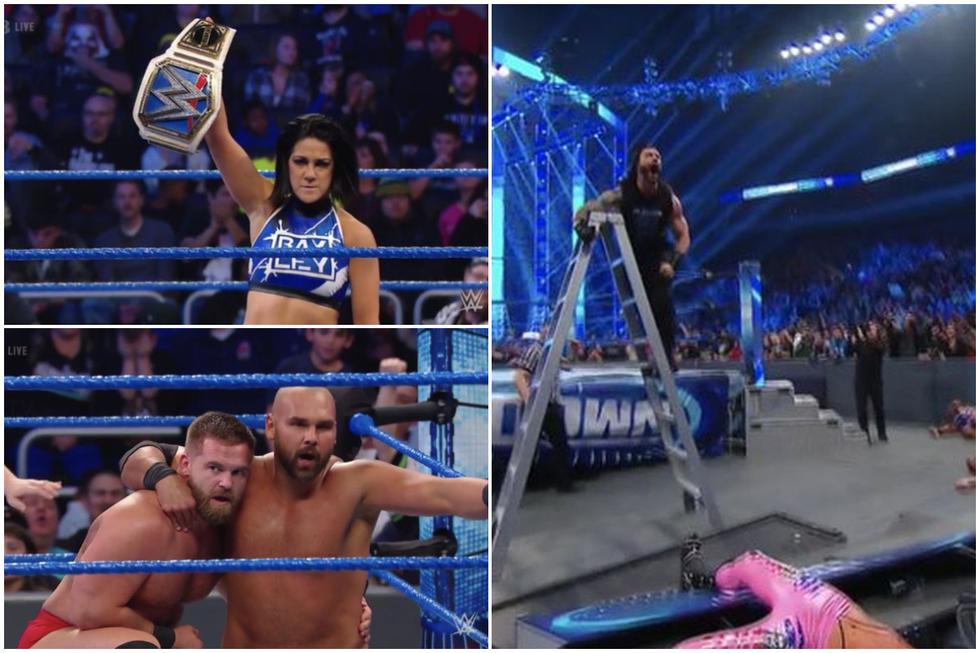WWE SmackDown Roman Reigns, Baron Corbin y todos los resultados del