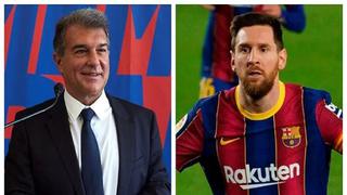 Los papeles sobre la mesa: Laporta le ofreció a Messi renovar hasta 2024 con el FC Barcelona